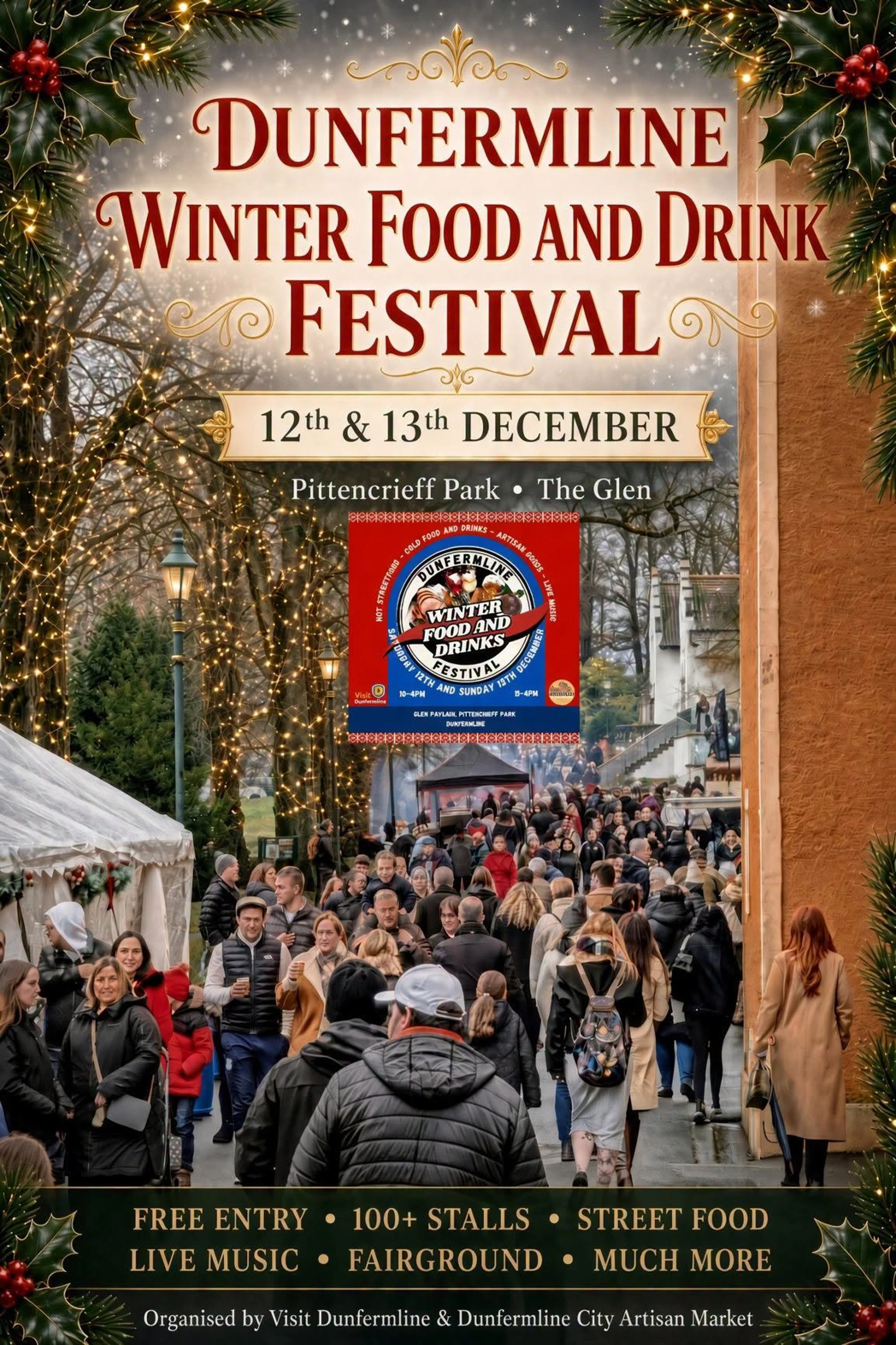 Background image - Dunfermline Winter Food Fest Dec 26