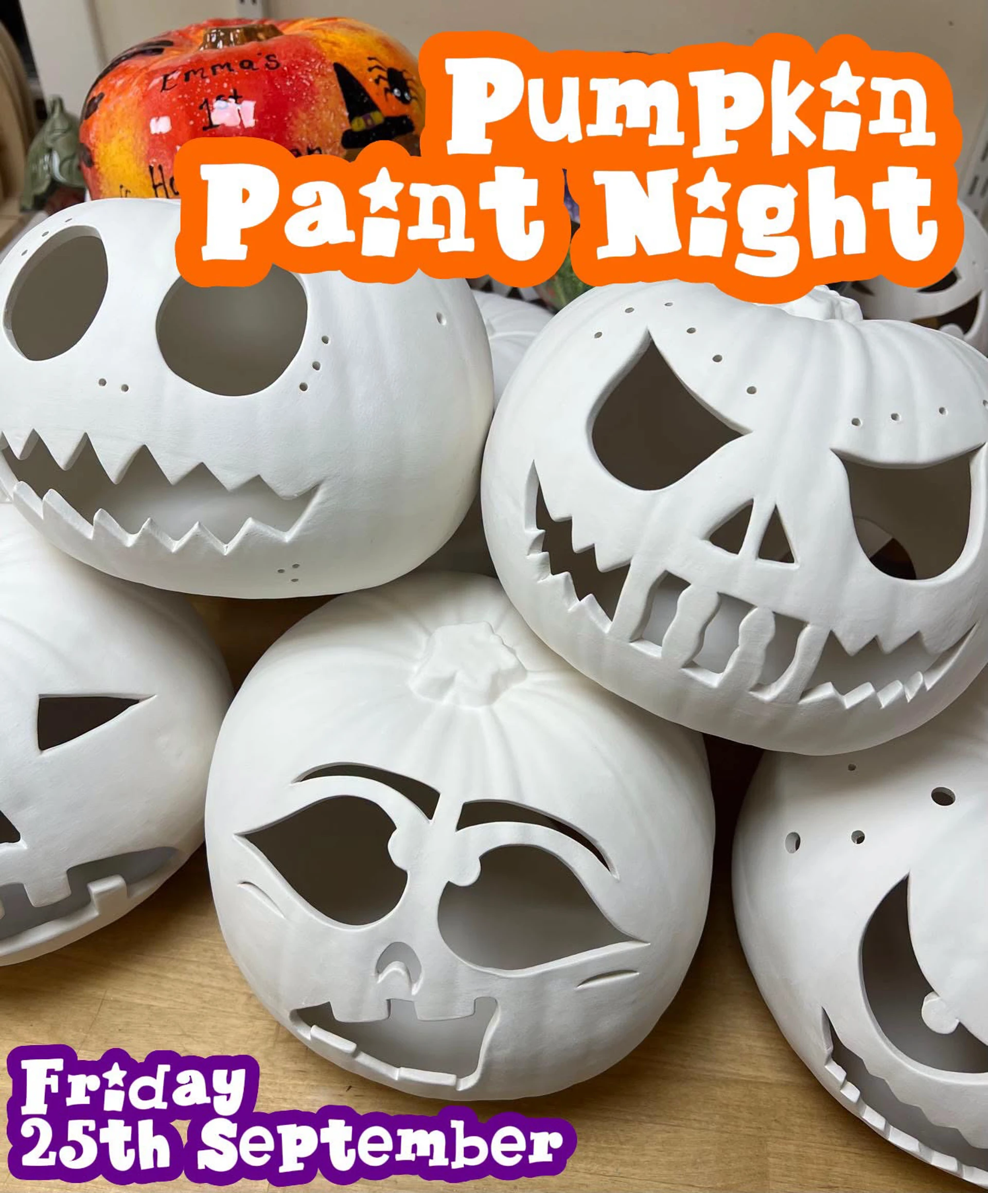 Background image - Honeypot Pumpkin Paint Night
