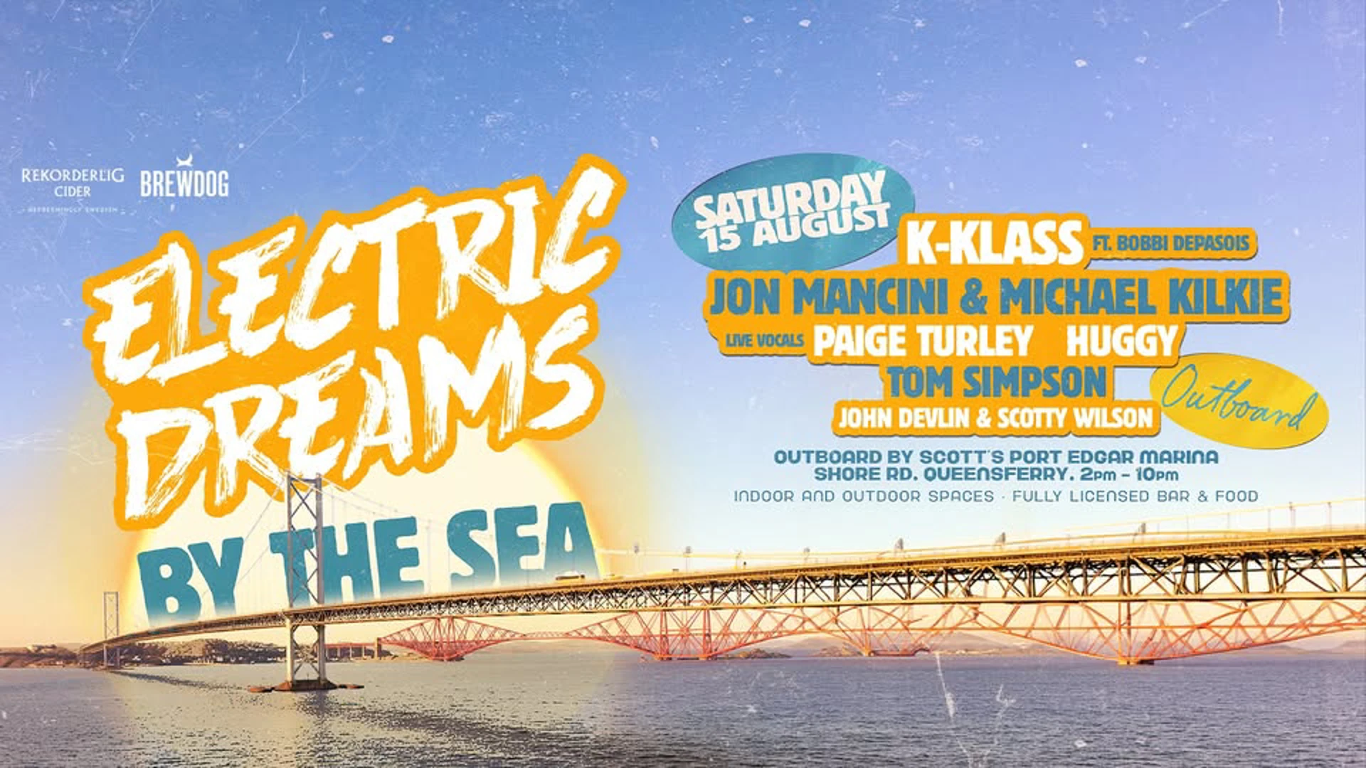 Background image - Electric Dreams By The Sea 150826