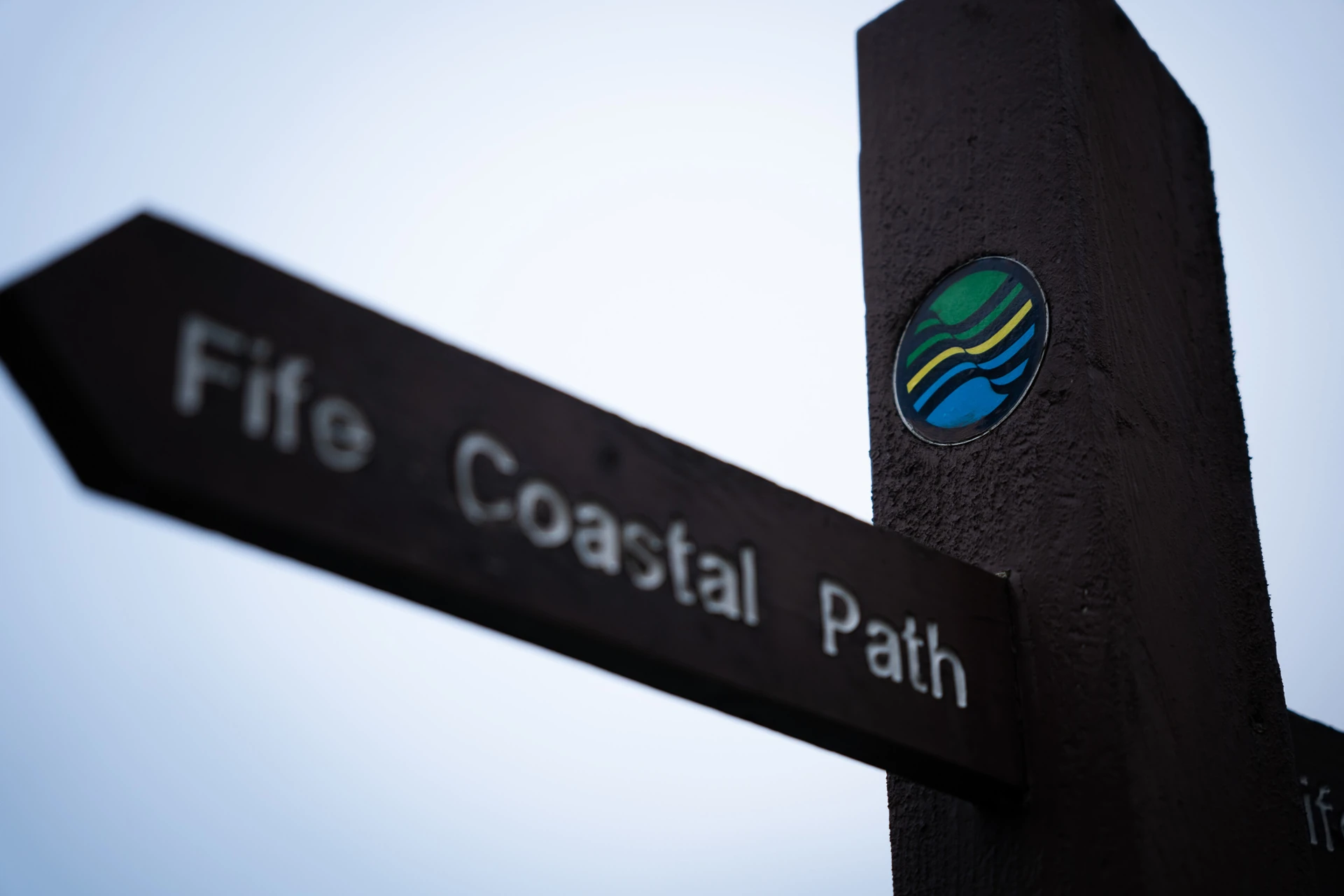 Background image - Fife Coastal Path Sign