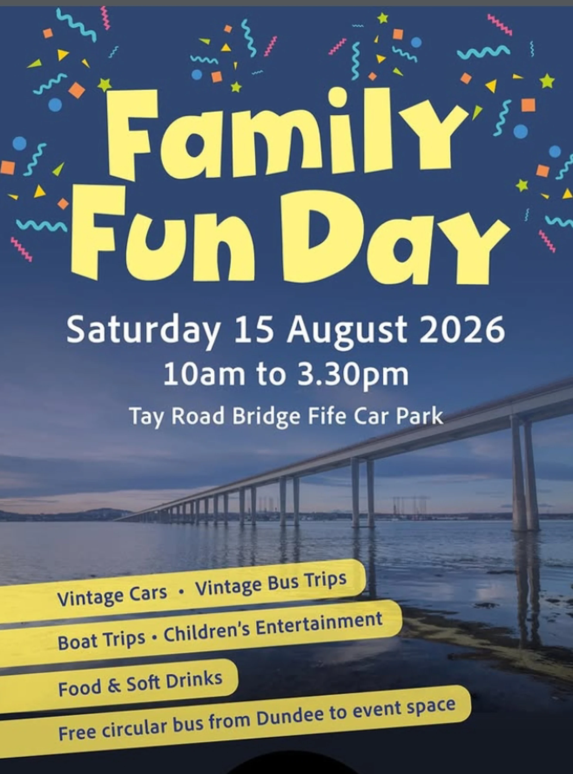 Background image - Tay Road Bridge 60 Event